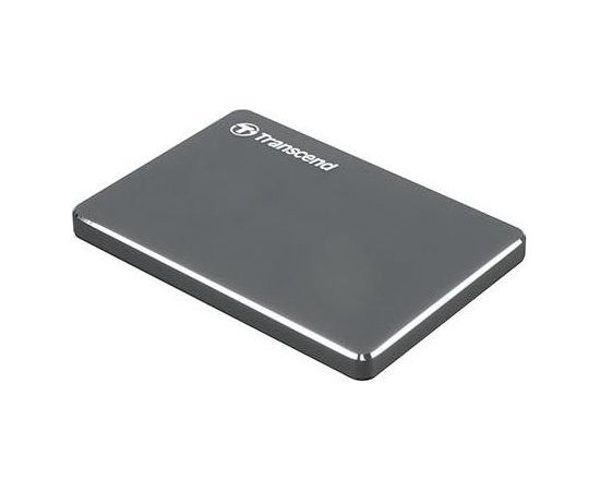 External HDD|TRANSCEND|StoreJet|1TB|USB 3.1|Colour Iron Grey|TS1TSJ25C3N