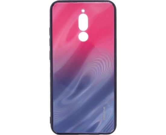 Evelatus Xiaomi Redmi 8 Water Ripple Gradient Color Anti-Explosion Tempered Glass Case Gradient Pink-Purple