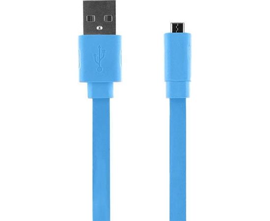bigben CABLEFLAT20MICBL Charge&amp;Sync Cable (blue)
