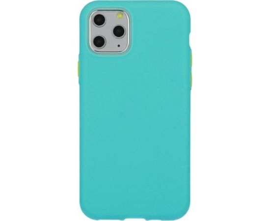 Fusion Solid Case Silikona Aizsargapvalks Priekš Huawei P30 Lite Mentola