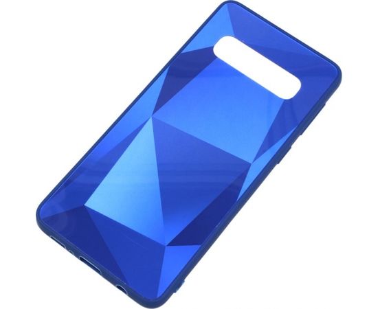 Fusion Diamond Stone Back Case Silikona Aizsargapvalks Priekš Apple iPhone 11 Pro Zils