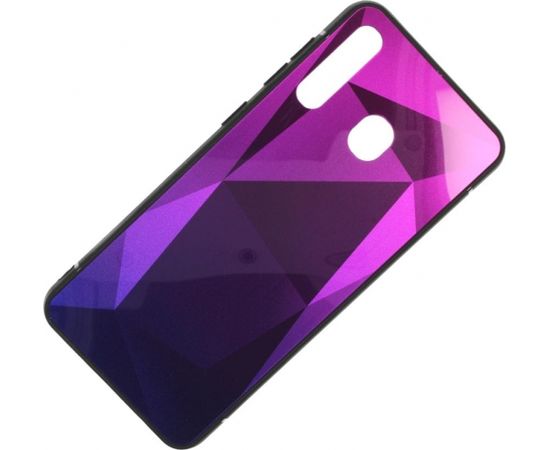 Fusion Stone Ombre Back Case Silikona Aizsargapvalks Priekš Apple iPhone 11 Pro Max Violets - Zils