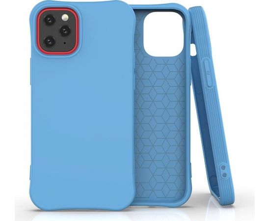 Fusion Solaster Back Case Силиконовый чехол для Apple iPhone 12 Pro Max Синий