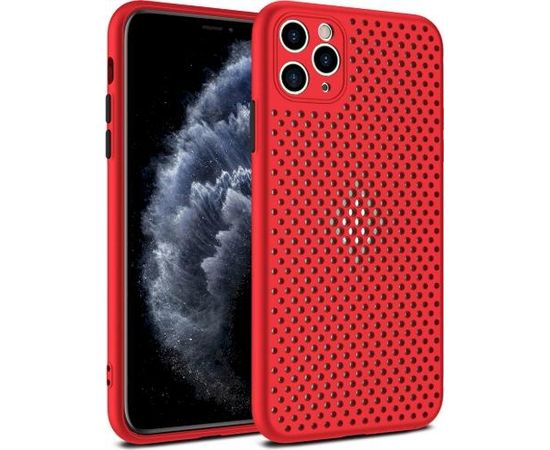 Fusion Breathe Case Силиконовый чехол для Apple iPhone 12 Pro Max Красный
