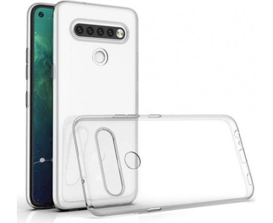 Fusion Ultra Back Case 0.3 mm Прочный Силиконовый чехол для LG K61 Прозрачный