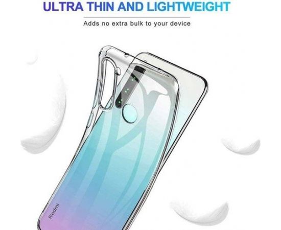 Fusion Ultra Back Case 1 mm Izturīgs Silikona Aizsargapvalks Priekš Huawei Y6S / Honor 8A / Y6 Prime 2019 Caurspīdīgs