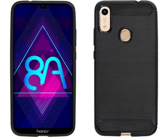 Fusion Trust Back Case Силиконовый чехол для Huawei Y6S / Honor 8A / Y6 Prime 2019 Черный