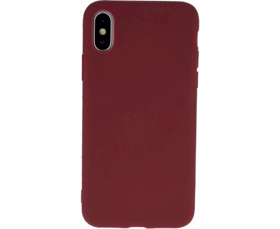 Fusion Soft Matte Back Case Силиконовый чехол для Apple iPhone 11 Pro Темно Красный