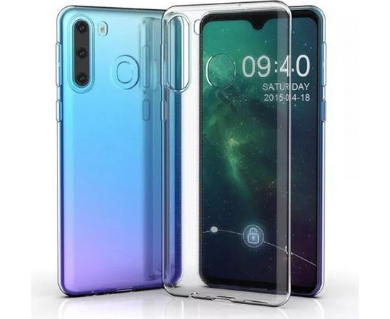 (Ir veikalā) 0.5 mm Silikona Aizsargapvalks Priekš Xiaomi Redmi Note 9S / Note 9 Pro / Note 9 Pro Max Caurspīdīgs