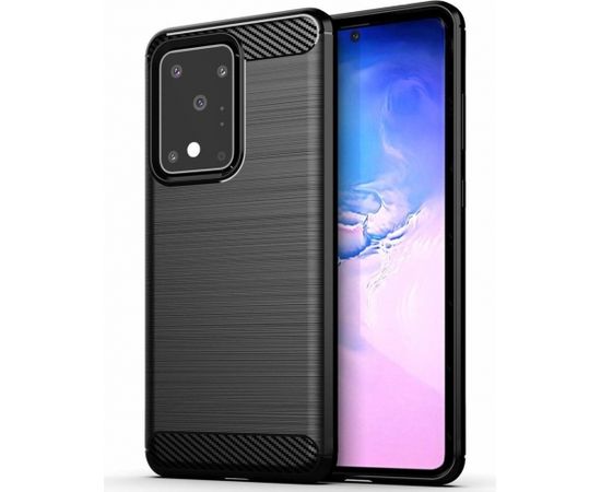 Fusion Trust Back Case Силиконовый чехол для Samsung G985 Galaxy S20 Ultra Черный