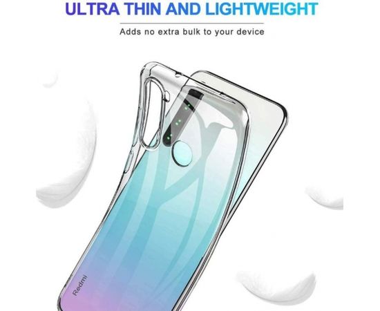 Fusion Ultra Back Case 0.3 mm Прочный Силиконовый чехол для Xiaomi Redmi 8A Прозрачный