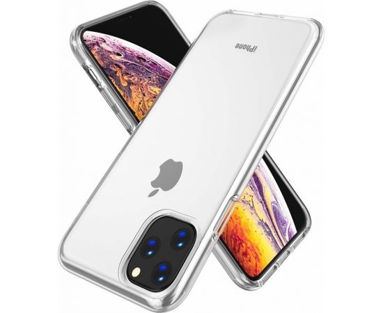 Fusion Ultra Back Case 1 mm Izturīgs Silikona Aizsargapvalks Priekš Apple iPhone 11 Caurspīdīgs