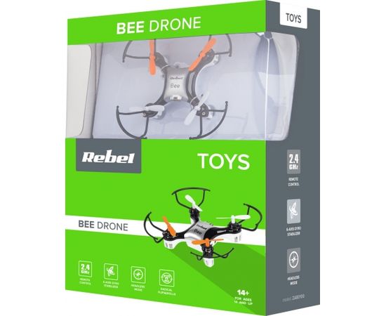 Rebel 6-осевой / 2,4 WIFI дрон BEE Piederumi droniem