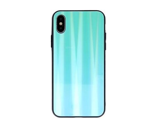 Mocco Aurora Glass Apvalks Priekš Apple iPhone 7 / 8 / SE 2020 Zils