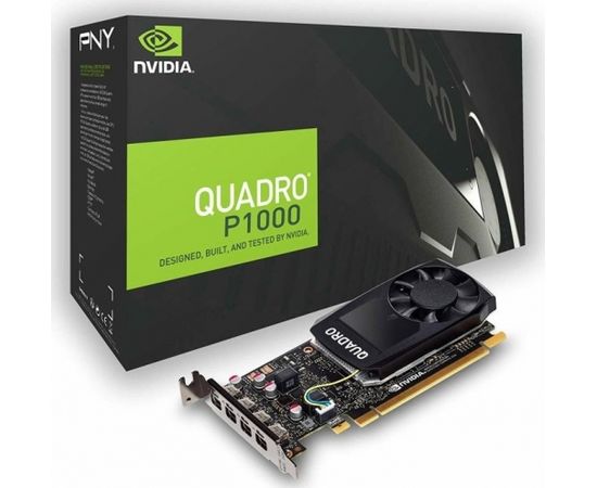 PNY Technologies Quadro P1000 4GB GDDR5 (VCQP1000DVIV2-PB)