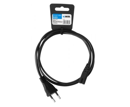 Ibox POWER CABLE I-BOX KZ3 EURO 2-PIN AUDIO-RTV VDE