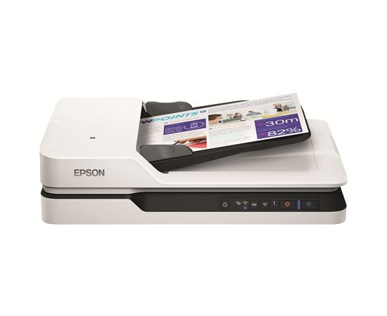 Epson WorkForce DS-1660W Flatbed, Document Scanner