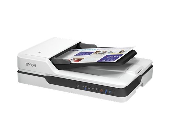 Epson WorkForce DS-1660W Flatbed, Document Scanner