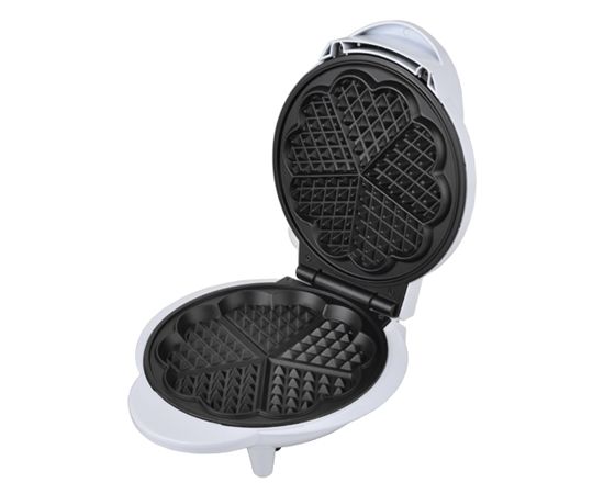 Waffle maker Camry CR 3022 White, 1000 W, Heart shape, Number of waffles 5