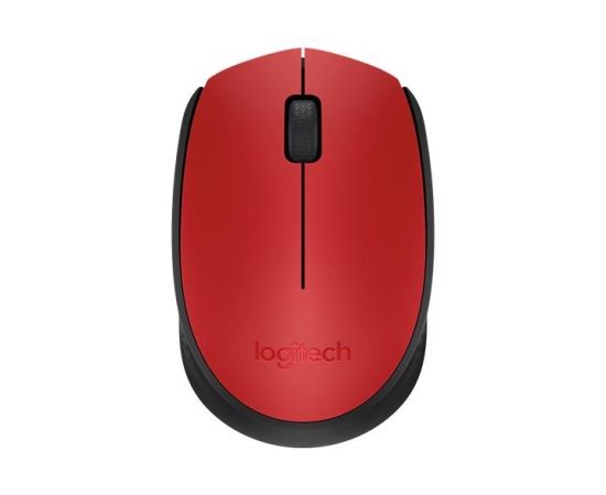 MOUSE USB OPTICAL WRL M171/RED 910-004641 LOGITECH