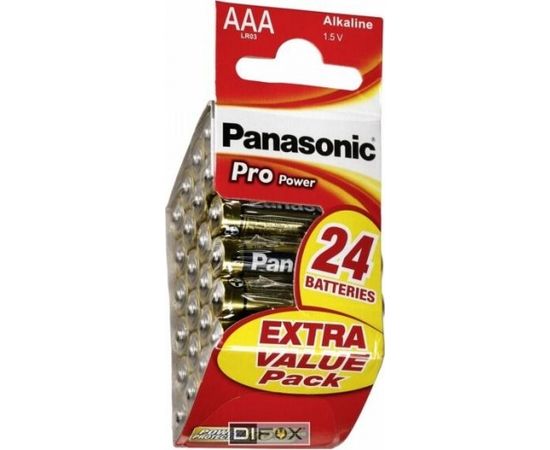 1x24 Panasonic Pro Power Diamond Micro AAA