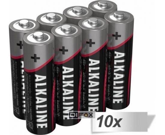 10x8 Ansmann Alkaline Mignon AA LR 6-red-line