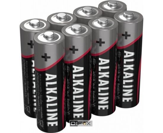 1x8 Ansmann Alkaline Mignon AA LR 6 red-line