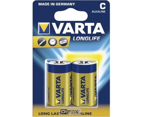 10x2 Varta Longlife Extra Baby C LR 14       PU inner box