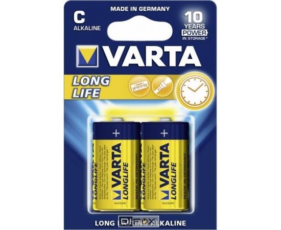 1x2 Varta Longlife Baby C LR 14