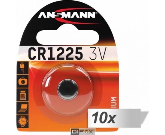 10x1 Ansmann CR 1225