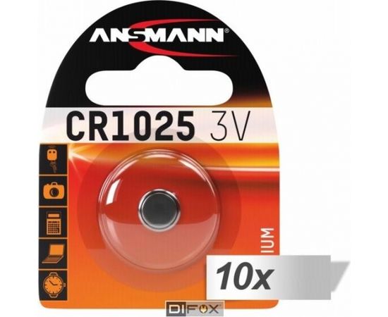 10x1 Ansmann CR 1025