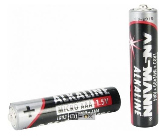 1x4 Ansmann Alkaline Micro AAA LR 03 red-line