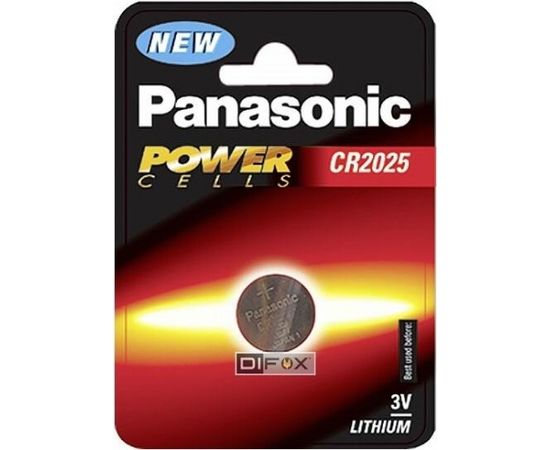 12x1 Panasonic CR 2025 Lithium Power VPE Inner Box