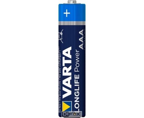 1x4 Varta Longlife Power Micro AAA LR03