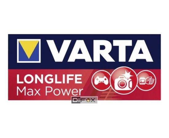 100x4 Varta Longlife Max Power Mignon AA LR06 VPE Outer Box