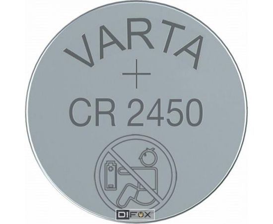 10x1 Varta electronic CR 2450 PU inner box