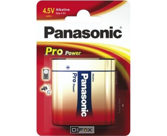 12x1 Panasonic Pro Power 3 LR 12 4,5V block  PU inner box