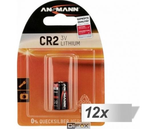 12x1 Ansmann CR 2