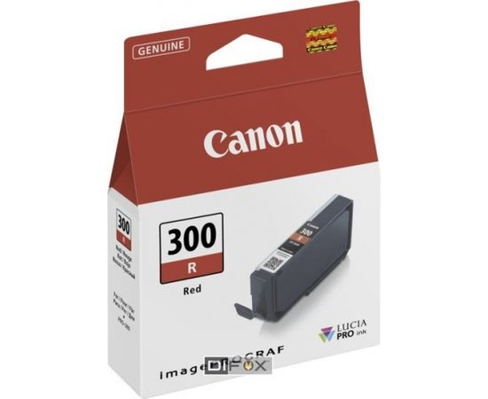 Canon PFI-300 R red