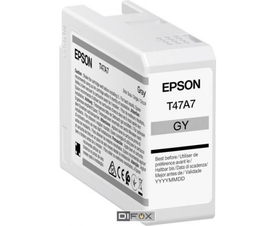 Epson ink cartridge gray T 47A7 50 ml Ultrachrome Pro 10