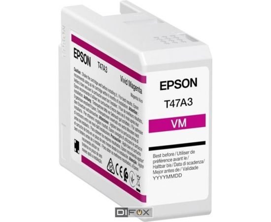 Epson ink cartridge viv. magenta T 47A3 50 ml Ultrachrome Pro 10