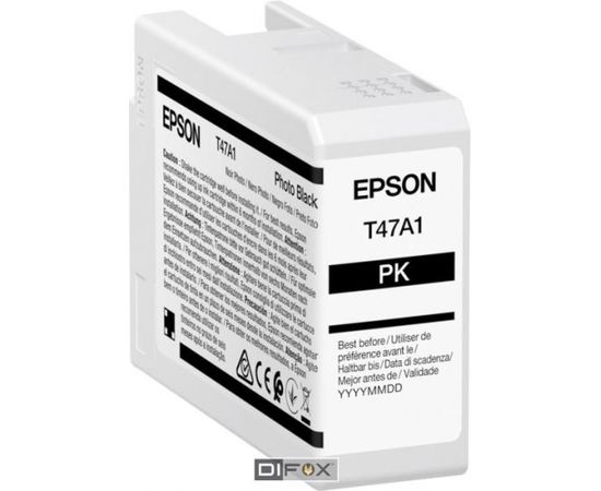 Epson ink cartridge photo black T 47A1 50 ml Ultrachrome Pro 10