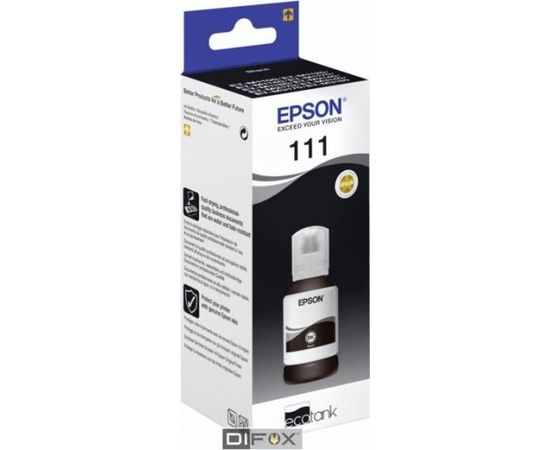 Epson EcoTank black T 111 120 ml      T 03M1