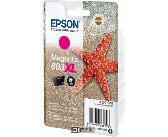 Epson ink cartridge magenta 603 XL    T 03A3