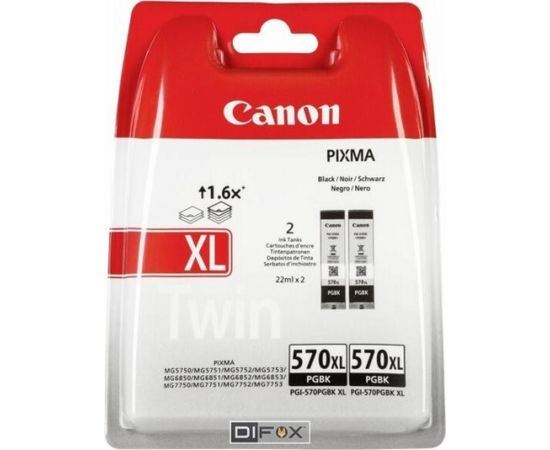 Canon PGI-570 XL PGBK black Twin Pack