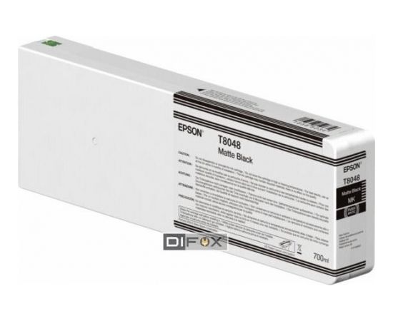 Epson ink cartridge UltraChrome HDX/HD matte black 700 ml T 8048