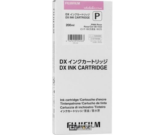 Fujifilm DX Ink Cartridge 200 ml pink