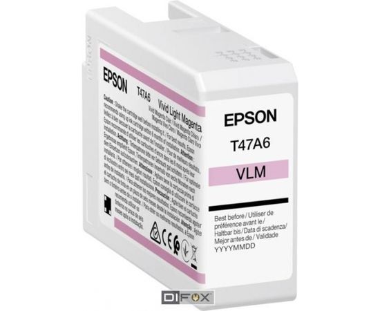 Epson ink cartr. viv light mag. T 47A6 50 ml Ultrachrome Pro 10