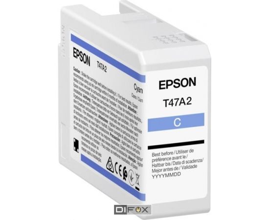 Epson ink cartridge cyan T 47A2 50 ml Ultrachrome Pro 10