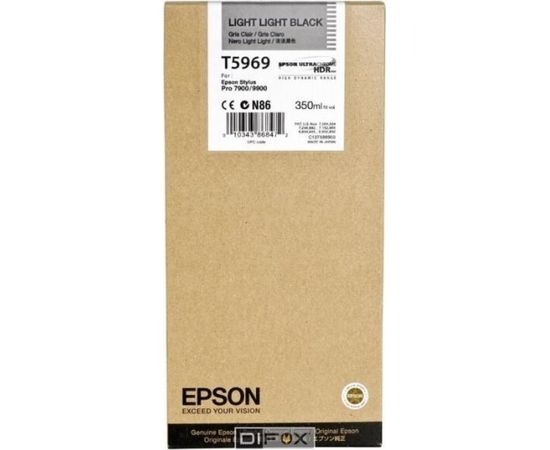 Epson ink cartridge light light black T 596  350 ml T 5969